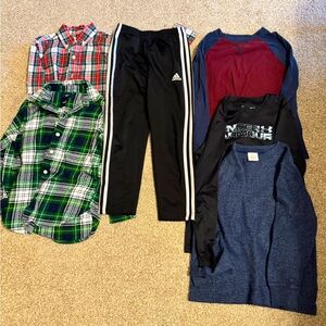 Boys sz 6/7 Shirts Long Sleeve Lot